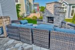 Large Patio with Natural Gas Fireplace